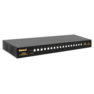 JideTech HDMI USB <strong>KVM</strong> <strong>Switch</strong> 16 Port up to 4K@30Hz Resolution with USB 2.0 Hub Support Hotkey Mouse Switching Free Shipping