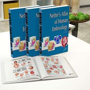 नेटर का मानव भ्रूण विज्ञान चिकित्सा पाठ्यपुस्तक मुद्रण छोटे मोक सीविंग बाध्यकारी - Product Image 6