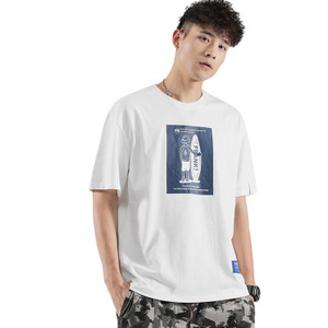 2020 moda t shirt 2020 erkekler özel logo t-shirt ite siyah wht gömlek boy