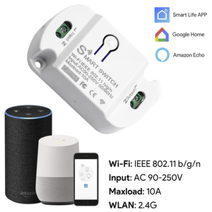 Uya WiFi Smart Switch APP Controller Wireless Timer interruttore universale Smart Life lavoro con interruttore luce LED accessori Alexa - Product Image 4