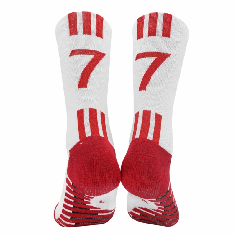 Ronaldo no 7 white red