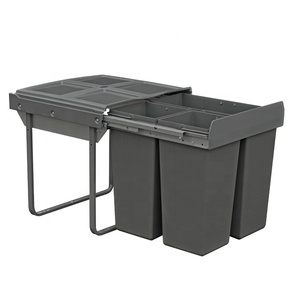 Cubo de basura oculto de 17L y 34L, nuevo contenedor de basura para reciclaje de cocina - Product Image 1