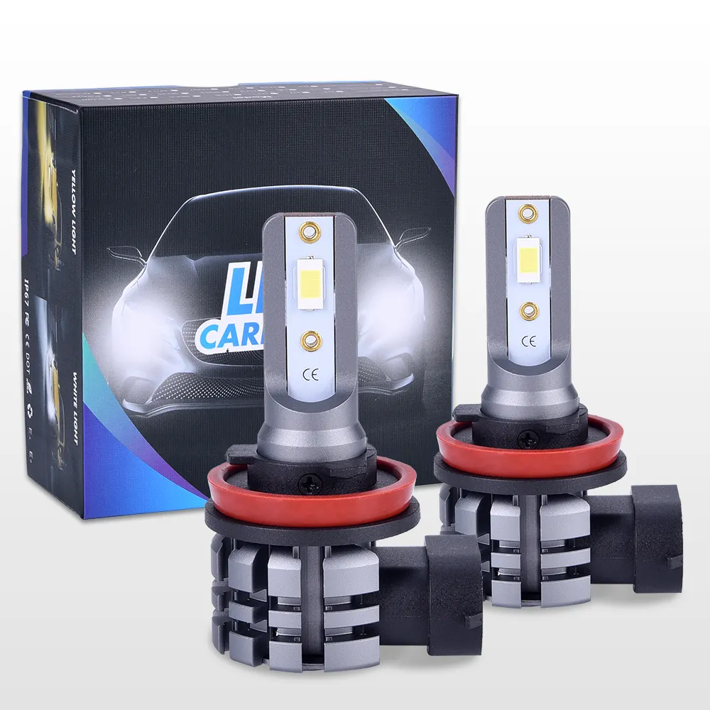 Plug And Play IP 65 impermeabile 40watt 4000lm Led Light Car H11 faro universale lampada moto Led faro