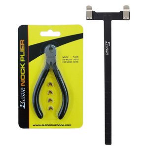 Elong Archery Nocking Points <strong>D</strong> <strong>Loop</strong> Nock Pliers <strong>String</strong> Nocking Point Bow Square T Ruler Kit - Product Image 1