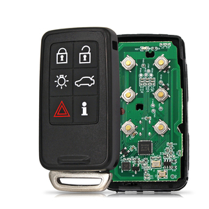 6ปุ่มสมาร์ท Keyless Remote Key 434MHz / 868MHz / 902MHz ID46ชิปสำหรับ VOLVO S60 S80 V40 V60 V70 XC60 XC70 FCC ID: KR55WK49266 - Product Image 1