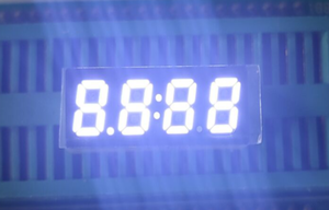Vier 4-stellige 7-Segment-LED-Anzeige für Schreibtisch kalender Wecker Pure Red LED-Digital anzeige 0,5-Zoll-LED-7-Segment-Anzeige