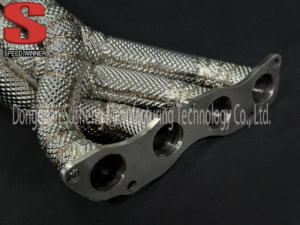Honda tip R FD2 için ısı koruyucu ile fabrika egzoz başlığı ve EK EP EG - Product Image 4