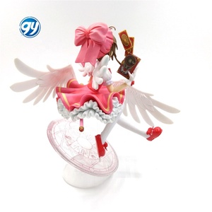 GY人気工場3Dデザインかわいい女の子カスタムアクションアクションフィギュアアニメカードキャプターさくらマジックメイデンビニールおもちゃ - Product Image 4