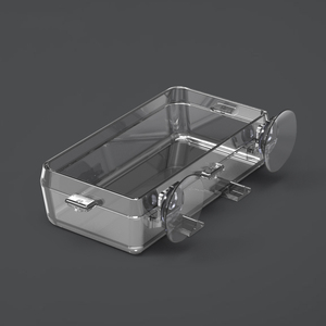 Plastik anti-kaçış gıda su çanak kase lavabo Chameleons s sürüngen vantuz besleyici için temel Pet bukalemun kertenkele - Product Image 4
