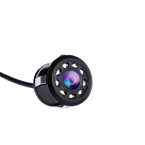 180 Viewing Angle Reverse Camera Universal 8 LED Lights Flush Mount 12V Rear View <strong>Car</strong> Reverse Camera <strong>Car</strong> Backup Camera - Product Image 1