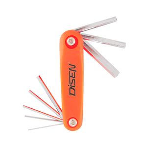 แบบพกพา8ใน1เมตริกแบนหัวพับอัลเลน Hex ชุดสำคัญ - Product Image 1