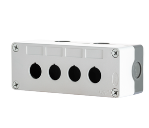 Hochwertige elektrische IP66-4-Loch-Kunststoff-Druckknopfbox Wasserdichte staub dichte PC-Materials teuer box für Außen anwendungen - Product Image 1