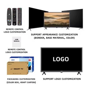 32 40 43 50 65 pollici logo personalizzato tv a schermo piatto 40i nch <span class=keywords><strong>android</strong></span> led 4k wifi televisione led y tv lcd