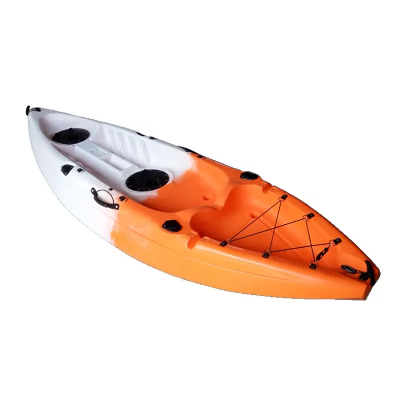 U-Boat Canoa de plástico no inflable Barco de remos Sentarse en la parte superior Kayak de un solo asiento Canoa barata