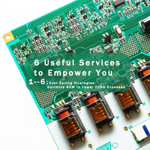 FCPCBA OEMサービスにガーバーファイルBOMリスト深セン電子EMS 94V0集積印刷回路基板PCB PCBAアセンブリ - Product Image 1