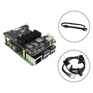 Scheda di espansione del disco rigido X1009 a 5 vie SATA3.0 scheda adattatore per disco rigido meccanico Raspberry Pi 5 PCIe SATA - Product Image 1