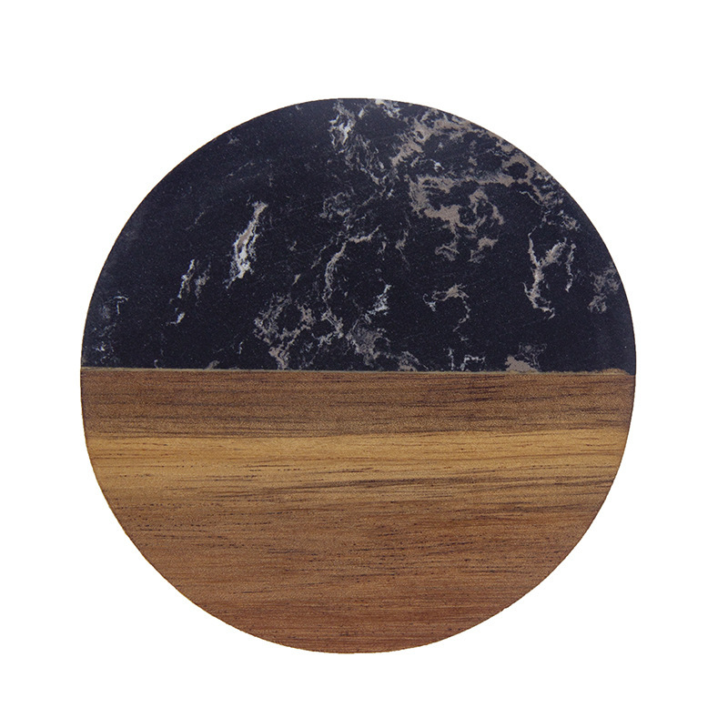 Round Black
