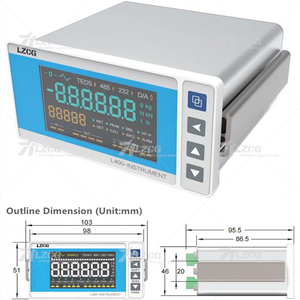 Modbus-RTU de medición de fuerza pantalla pesaje Digital RS485 5V medición de la fuer zaíndice de medición la salida de captura - Product Image 1