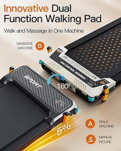 Tapis roulant de sport moderne à domicile avec test de fréquence cardiaque sans fil Type de conduite mécanique - Product Image 2