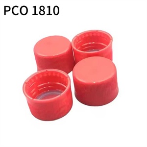 Fabrika doğrudan 28MM PCO 1810 kozmetik ambalaj şişesi kapaklar plastik kap kapaklar - Product Image 1
