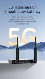 5G 4K 1080P 50M Wireless HDMI <strong>VGA</strong> Video Transmitter Receiver Extender Display Adapter Dongle for Phone TV Monitor Projector PC - Product Image 4