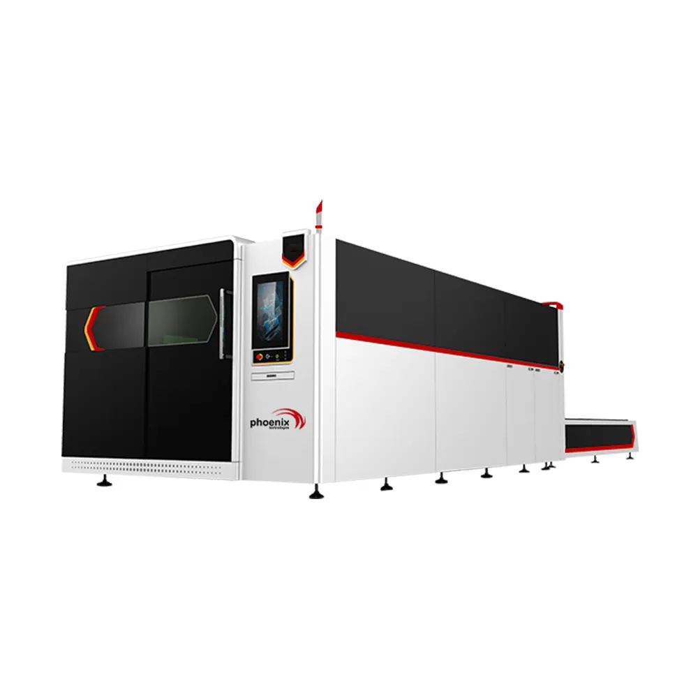 All Whole Cover and Change Table Sale CNC Fiber Laser Cutting Machine