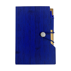 Bloc de notas adhesivas Eco Memo personalizado Bloc de notas pequeño Cuaderno de notas de papel Kraft con bolígrafo Logotipo personalizado