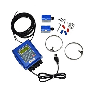 TUF-2000B Ultrasonic <strong>Flow</strong> Meter Temperature <strong>Sensor</strong> Pipe Type Data Memory Liquid Volume Meter Controller