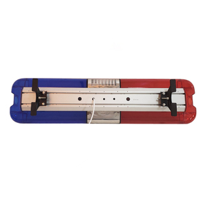 Klasik 2-Pattern Siren ve hoparlör ile LED ışık barı yeni kırmızı ambulans ışık yanıp sönen flaş - Product Image 6