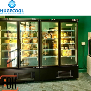 Siêu thị thương mại đứng thẳng bia uống nước giải khát Màn hình dọc mát/Máy làm lạnh/tủ lạnh/tủ đông với máy nén - Product Image 5