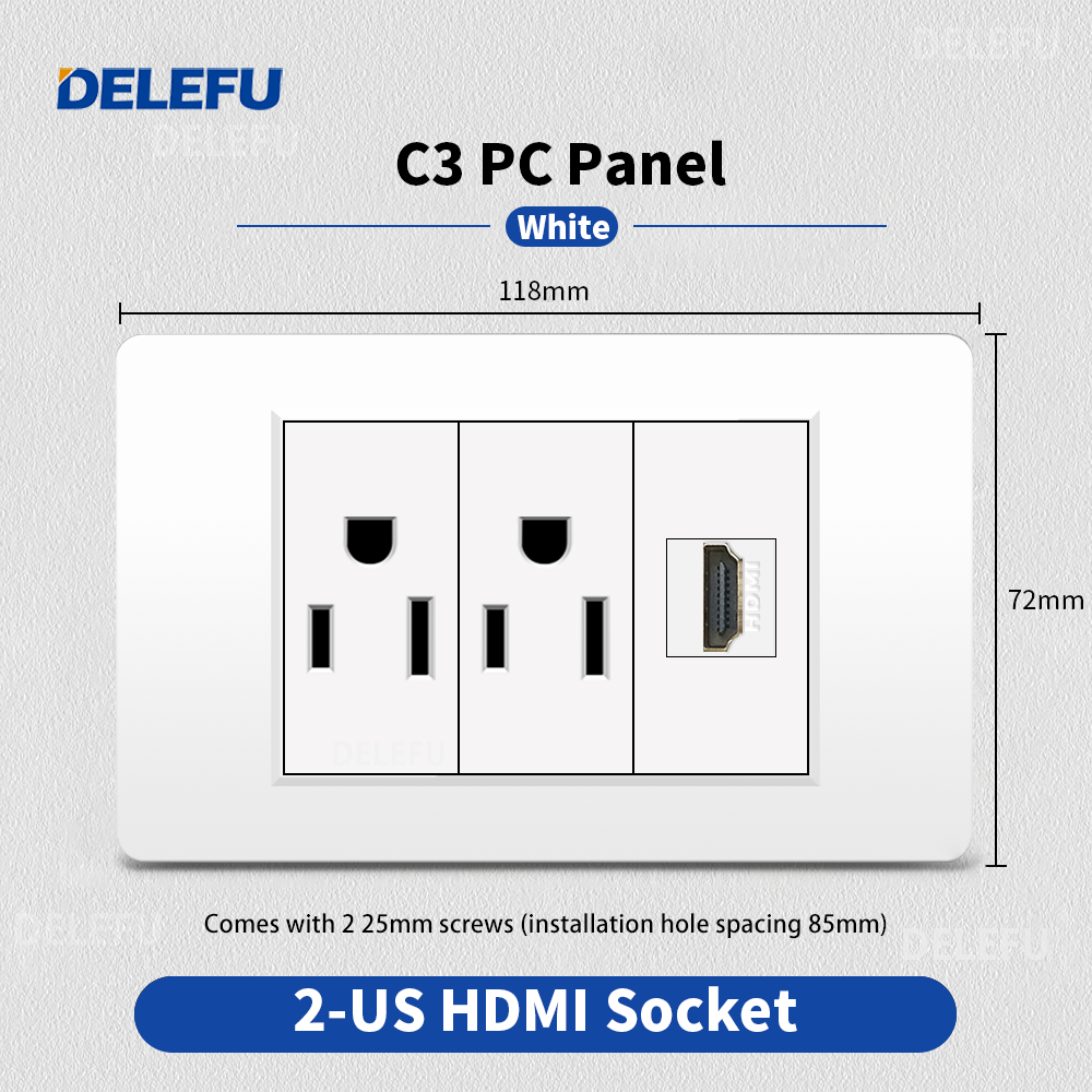Conector HDMI de 6 pines (estándar EE. UU.)
