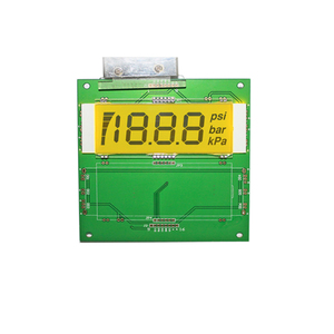 Benutzerdefinierte digitale skala monochrome LCD modul 7 segment lcd display lcm