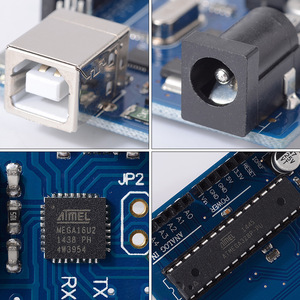 Werks ausgang UNO R3 DIP-Entwicklungs platine ATmega328P ATEGA16U2 AVR Mit USB-Kabel Diy Starter Kit für Arduino