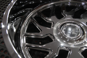 Custom Forgiato CF <strong>Wheels</strong> for <strong>Hummer</strong> H2 8x165.1 Chrome Deep Lip Negative Offset 18-24 40mm Custom Forged Rims New Condition - Product Image 6