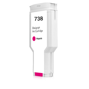 OCBESTJET 300ml 738 Compatible Ink Cartridge With Chip for <strong>HP</strong> <strong>DesignJet</strong> T850 T950 Printer - Product Image 3