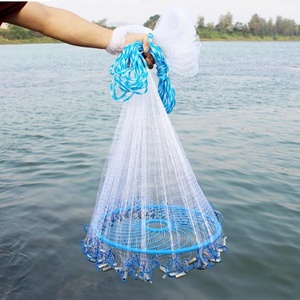 <strong>Multi</strong> Size Nylon Monofilament Portable Nylon Hand Throw Fishing <strong>Net</strong> Drawstring Cast <strong>Net</strong> Spring Shoal Hand Throw <strong>Net</strong> - Product Image 3