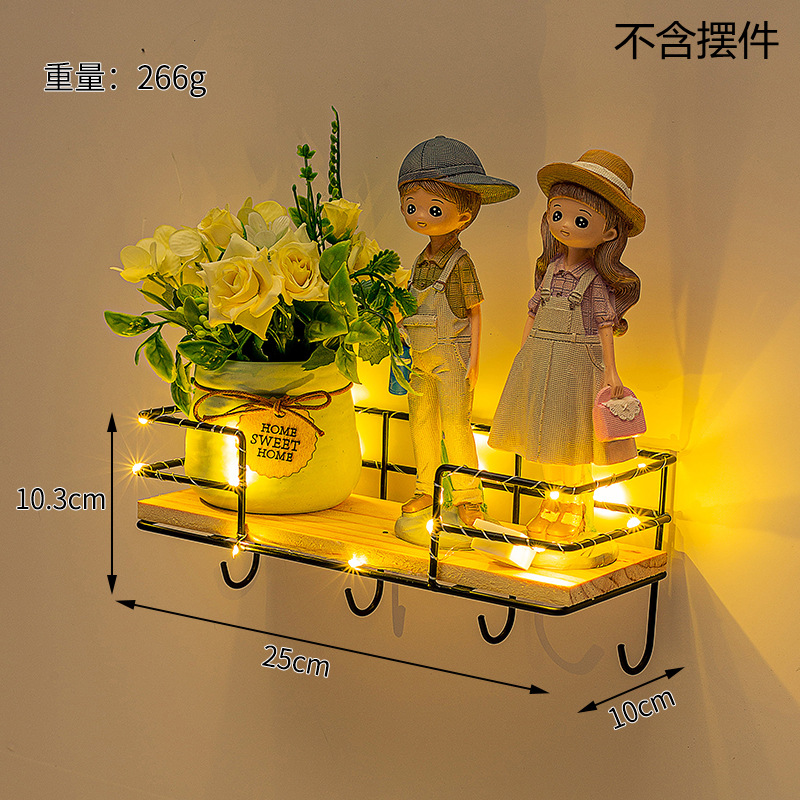 Black-with 4 hooks
