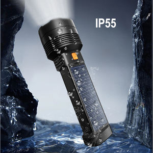 2025 <strong>Best</strong> Selling 1200mAh Usb Rechargeable Handheld Multi Functional <strong>Cheap</strong> Solar Led Torch Flash <strong>Light</strong> for Emergency Camping - Product Image 5