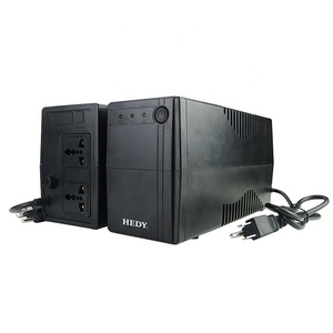UPS 500W 1000VA Fuente de alimentación de respaldo Entrada 140-290Vac Salida 190-255Vac (modo CA) 210-235Vac (modo batería) 1KVA UPS - Product Image 4