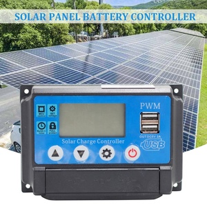 30A 12V 24V DC LCD solare regolatore di carica solare auto regolatore di carica solare pwm solare off grid controller pannello solare - Product Image 6