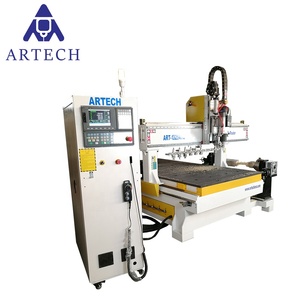 来自济南的 1325 atc 数控路由器木刻机与旋转轴价格 - Product Image 4