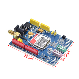 Arduino uyumlu SIM900 GPRS/GSM kalkanı geliştirme kurulu Quad-Band modülü