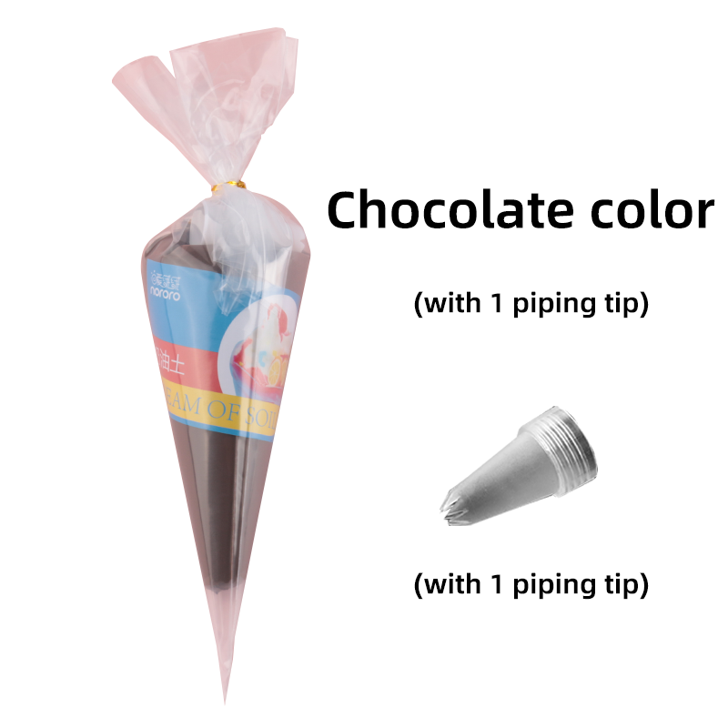 Couleur chocolat (avec 1 douille à pâtisserie)