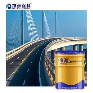 Benzhou satış geniş uyumluluk çevre koruma köprü kimyasalları Micaceous demir oksit epoksi ara boya - Product Image 1