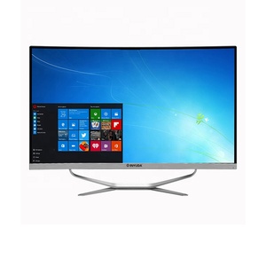 27インチ湾曲したオールインワンデスクトップコンピュータodmデスクトップpcコンピュータオフィスオールインワン - Product Image 1