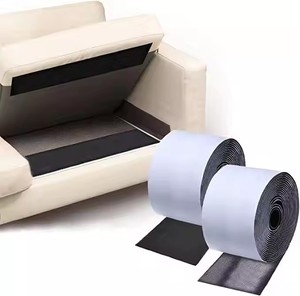Cinta de sujeción de bucle de gancho autoadhesiva de Material de nailon suave ecológico de alta resistencia, patrón de tira de correa trasera adhesiva conveniente - Product Image 5