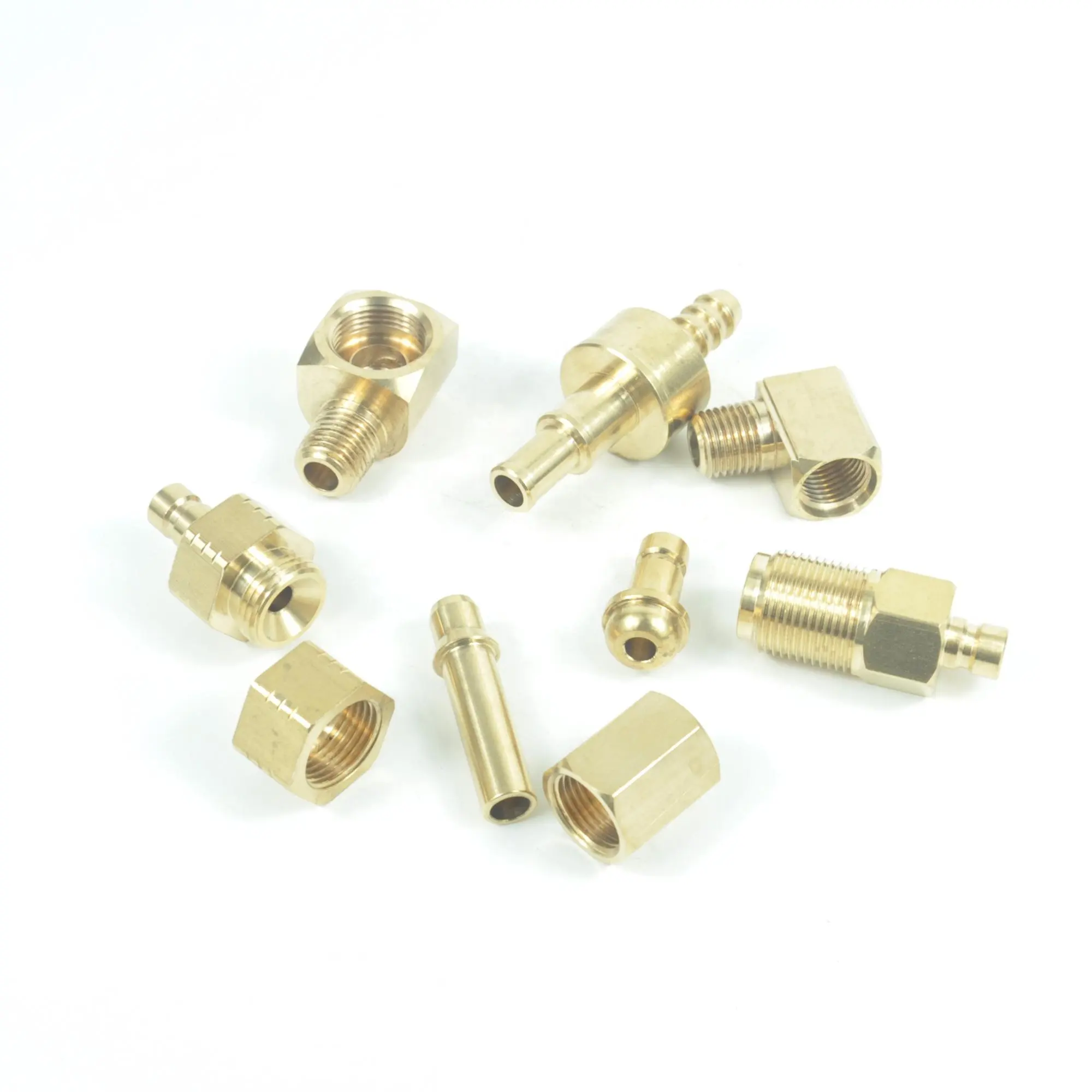 New brand precision cnc machining brass spare parts for motorcycle or machinery parts