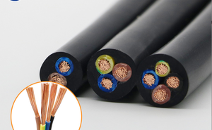 RVV kılıf tel 2 3 4 çekirdek * 1 1.5 2.5 4 6 kare iki bakır çekirdek ev kontrol yumuşak güç kablosu - Product Image 6