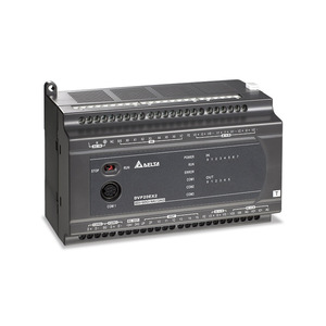 デルタDVP24EC00T3 PLCインダストリアルオートメーション豊富な指示セットRS-232/485通信新しいHMI PLCプログラミング - Product Image 4