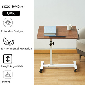 2023 New Rotary Bedside Elevating Laptop Schreibtisch Einfacher drehbarer Tisch Notebook Computer tisch - Product Image 3